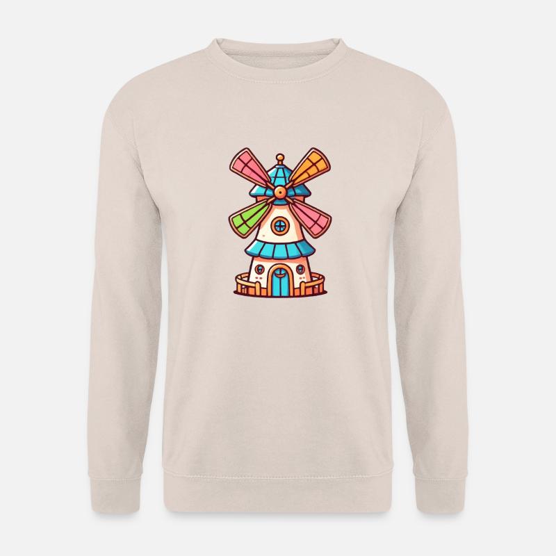 windmühle - Unisex Pullover - Sand
