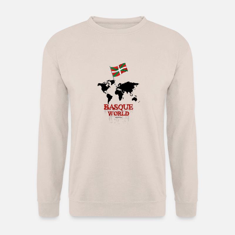 world_basque - Unisex Sweatshirt - sand