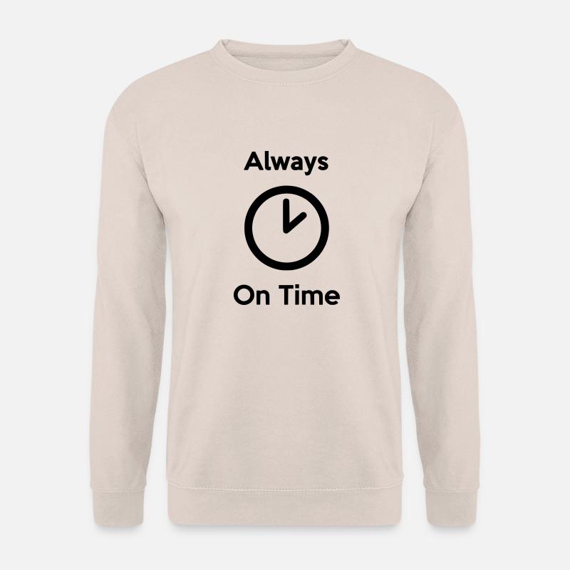 Zu einer Zeit, - Unisex Pullover - Sand