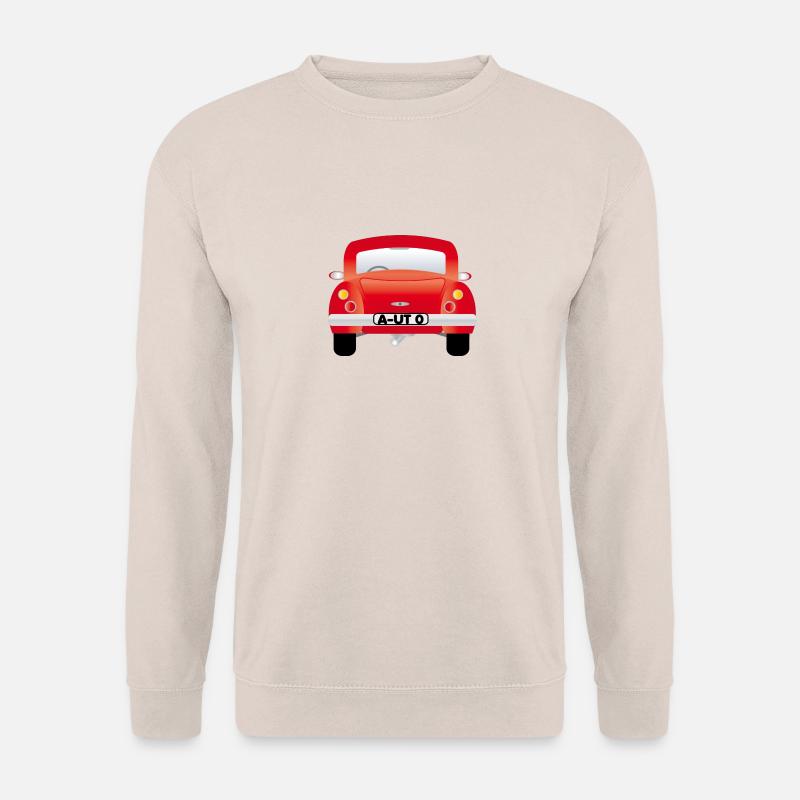 Auto (Heckansicht) - Unisex Pullover - Sand