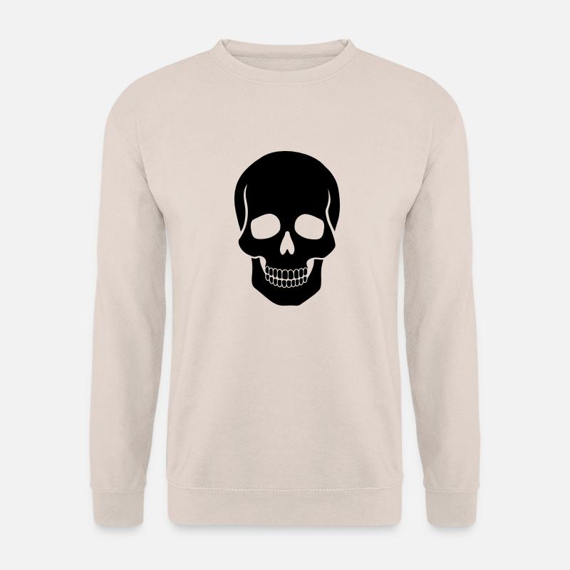 Skull - Unisex Pullover - Sand