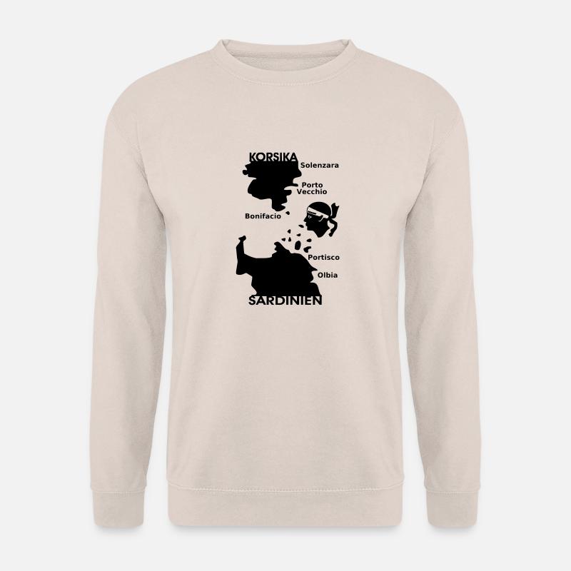 Korsika Sardinien Mori - Unisex Pullover - Sand