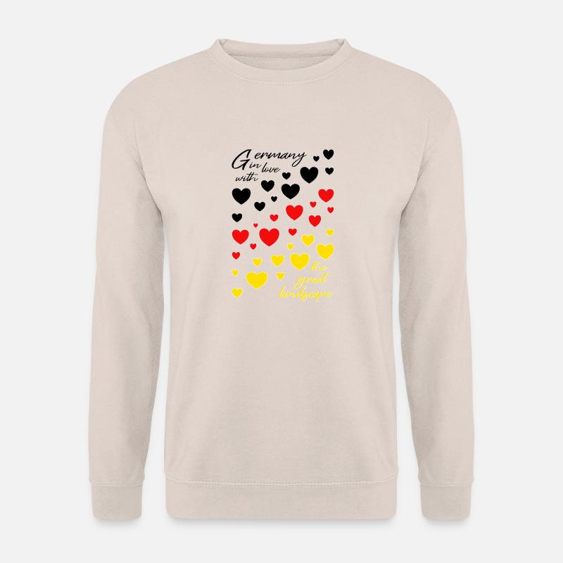 Deutschland Germany Landschaft - Unisex Pullover - Sand