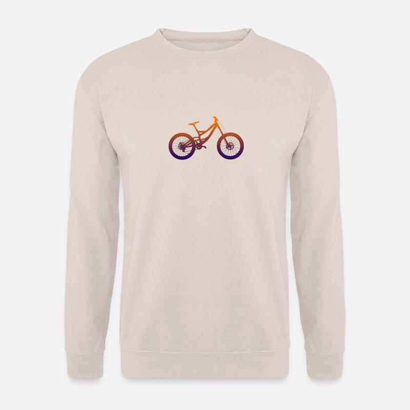 Downhill Bike Mountainbike - Unisex Pullover - Sand