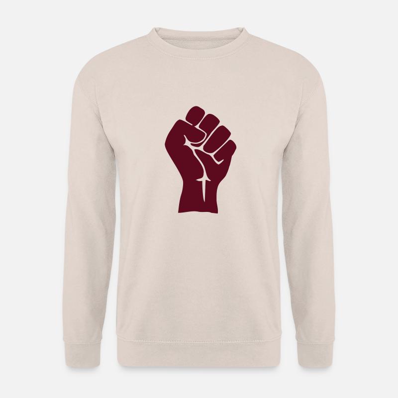 Handpower one - Unisex Pullover - Sand