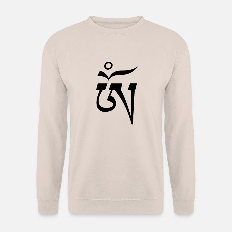 Aum OM Tibetisch - Unisex Pullover - Sand