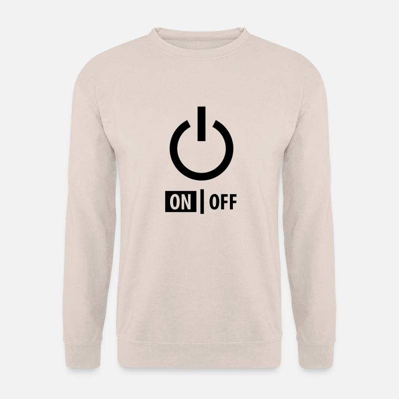 power_on__f1 - Unisex Pullover - Sand