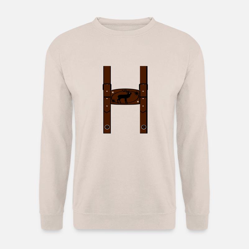 Lederhose - Unisex Pullover - Sand