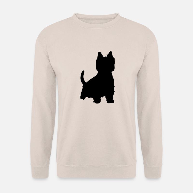 west_highland_hund_f1 - Unisex Pullover - Sand