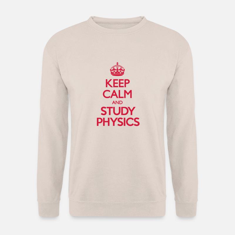 Keep Calm and Study Physics - Unisex Pullover - Sand