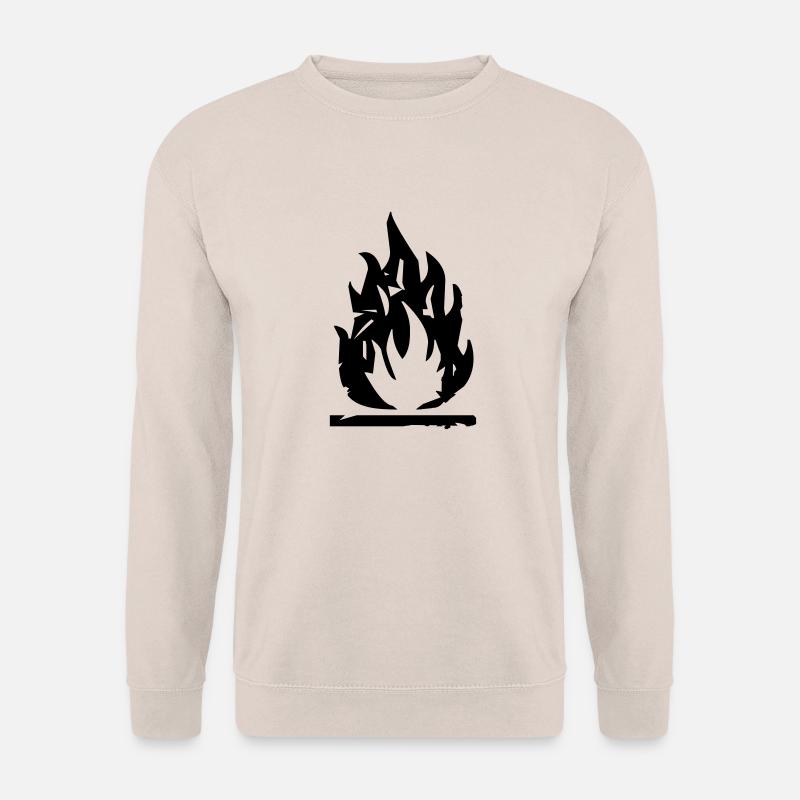 flamme_ry1 - Unisex Pullover - Sand