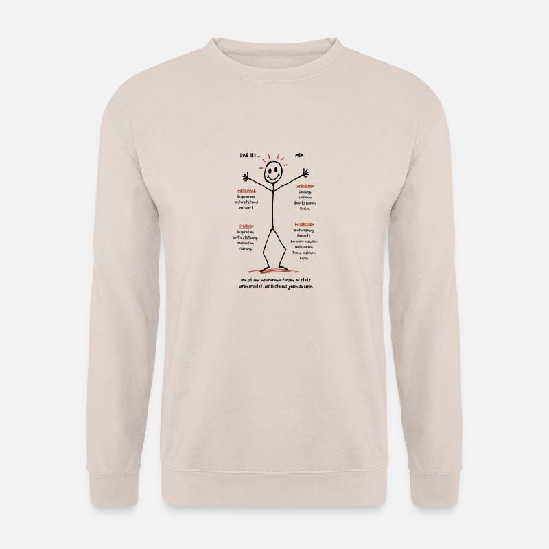 Das ist Mia Inspiration - Unisex Pullover - Sand