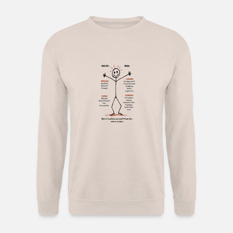 Das ist Rosa Empathie - Unisex Pullover - Sand
