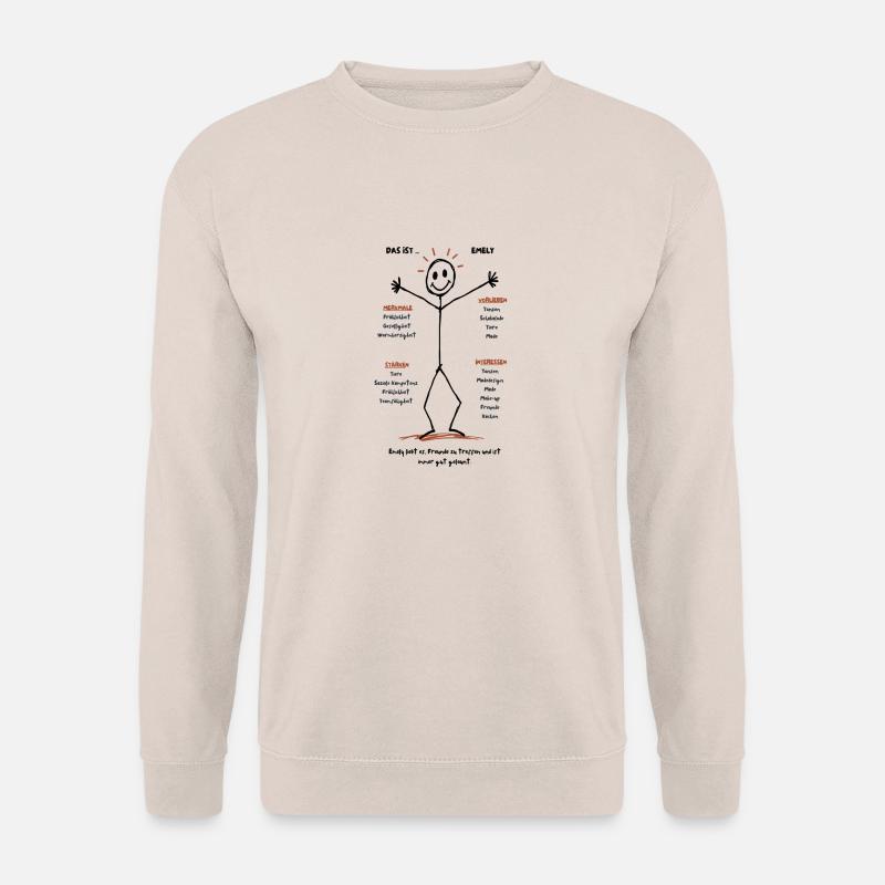 Emelys Lebendige Welt - Unisex Pullover - Sand