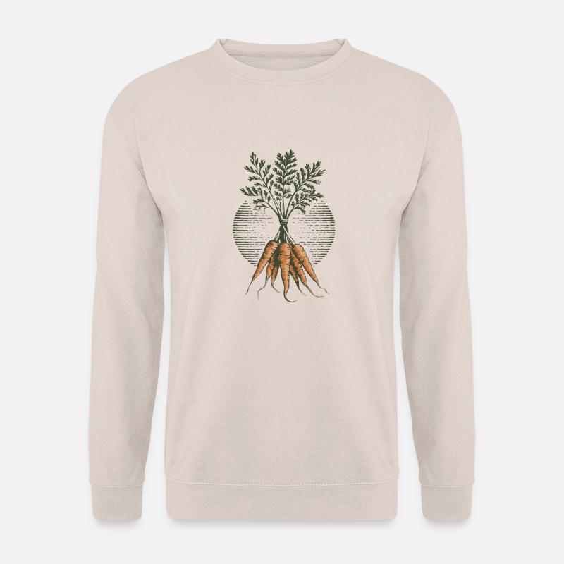 Erdige Karotten - Unisex Pullover - Sand