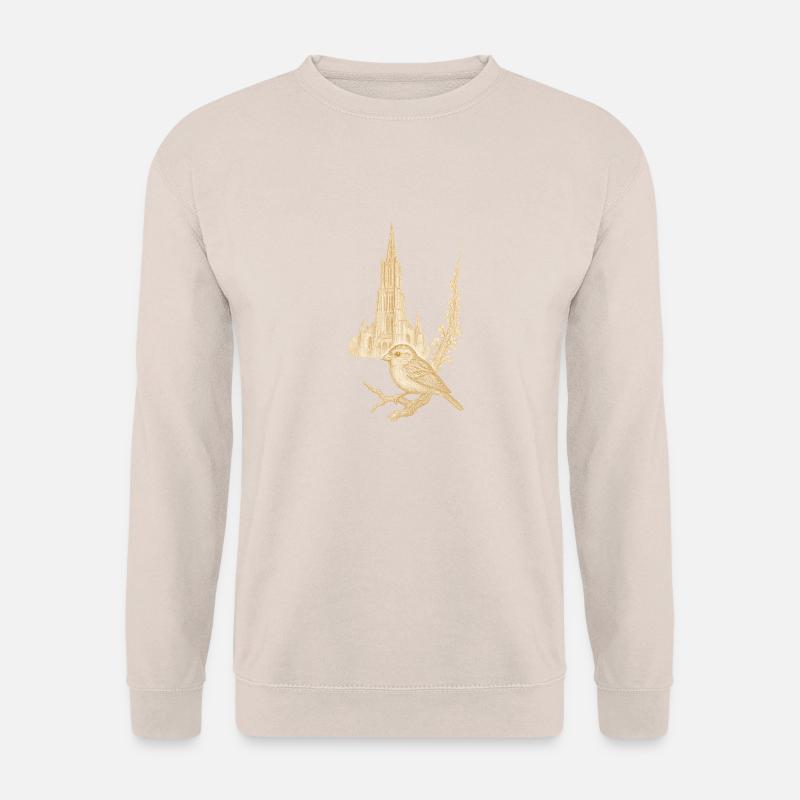 ULMER MUNSTER und Ulmer Spatz - Unisex Pullover - Sand