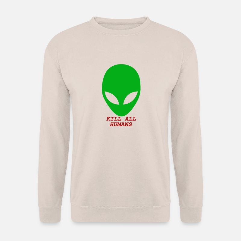 KILL ALL HUMANS - Unisex Pullover - Sand