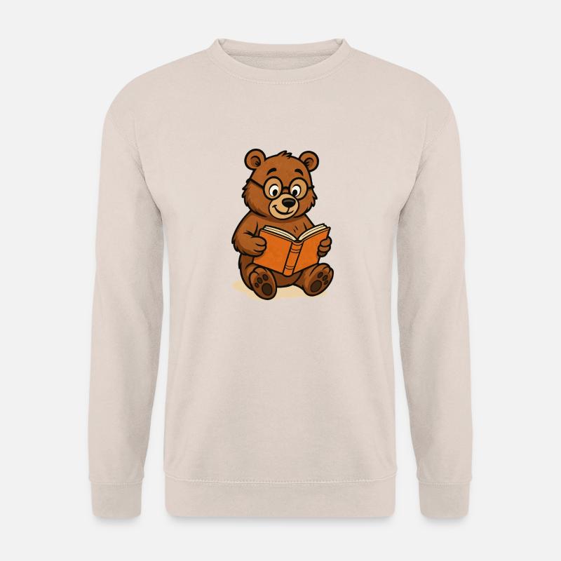 Bär comic buch - Unisex Pullover - Sand