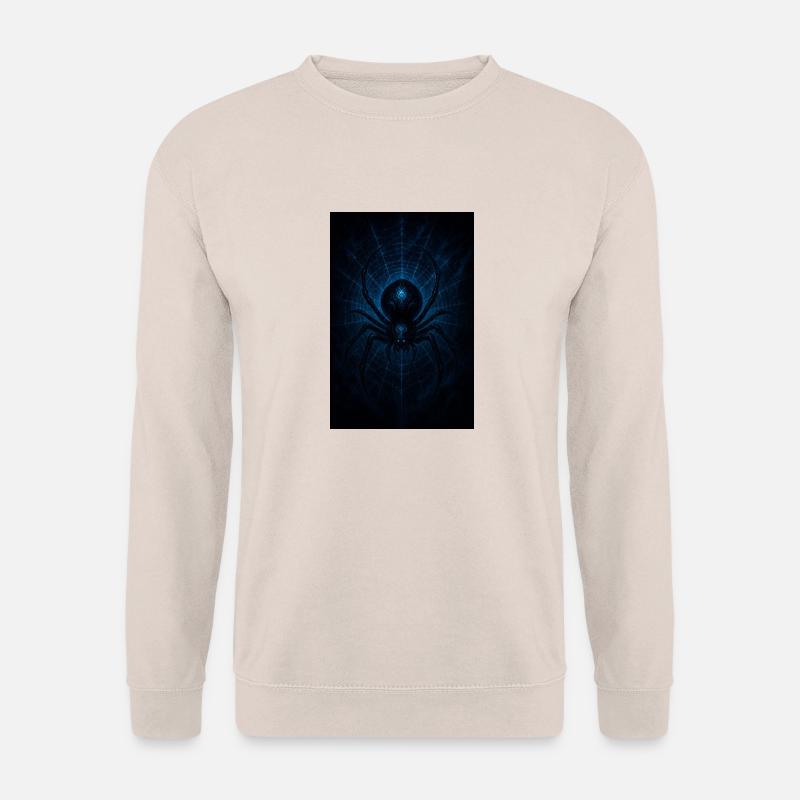 Schwarze Spinne - Unisex Pullover - Sand