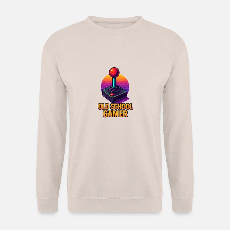 Old School Gamer - Unisex Pullover - Sand