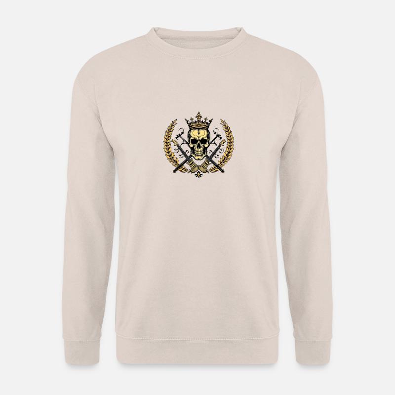 Skull - Unisex Pullover - Sand