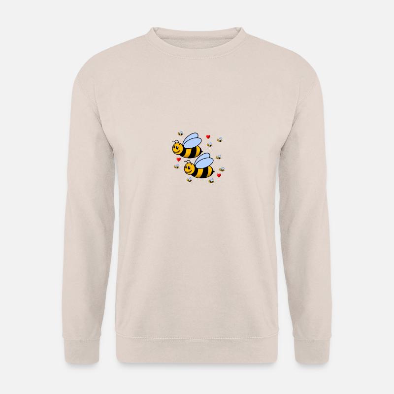 Hummel Biene Familie - Unisex Pullover - Sand