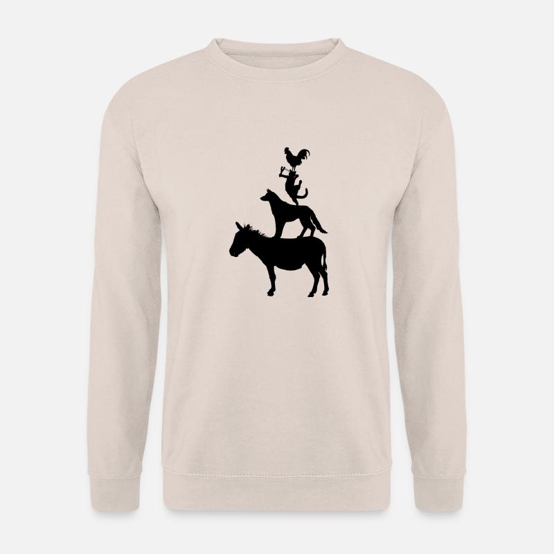 dog763 - Unisex Pullover - Sand