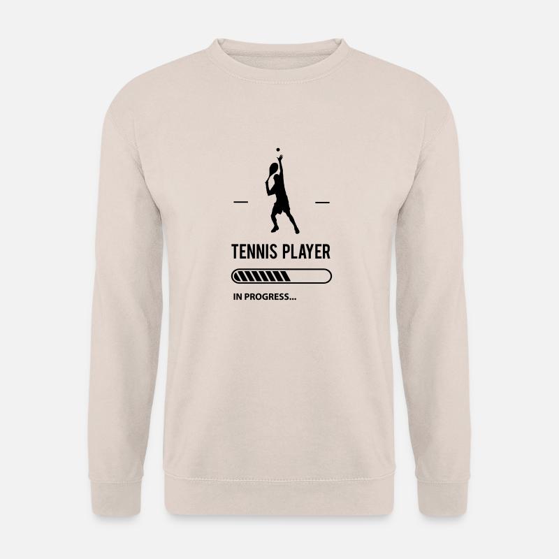 Tennis Player in Progress - Sweat-shirt Unisexe - sable