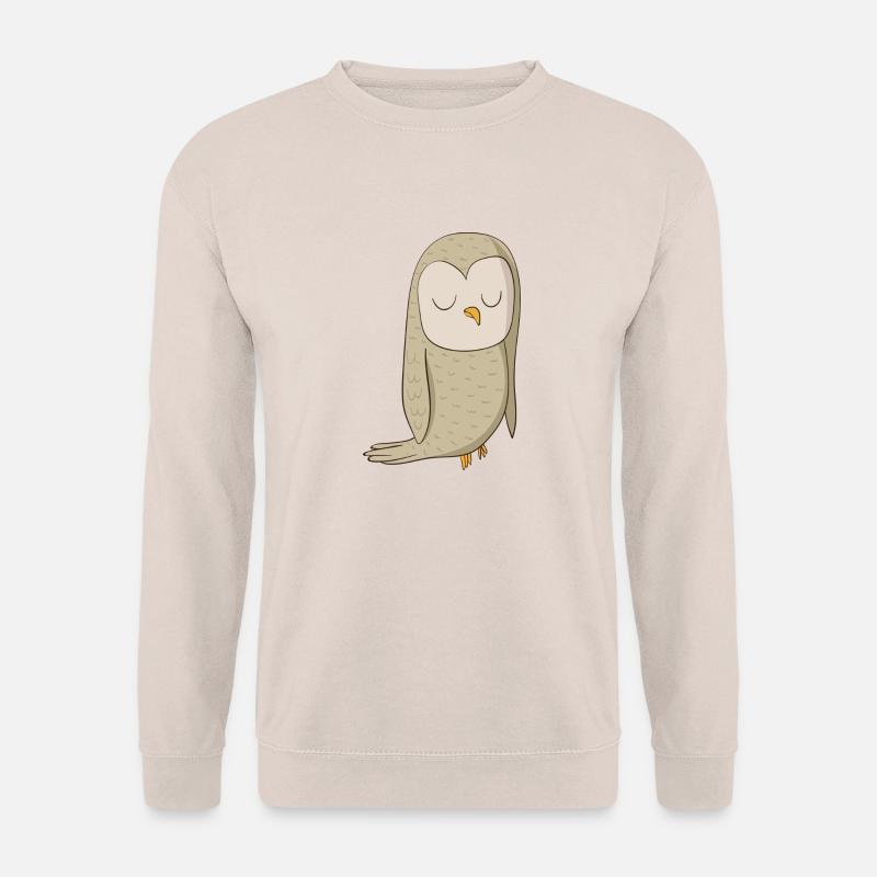 Eagle owl comic bird - Unisex Sweatshirt - sand