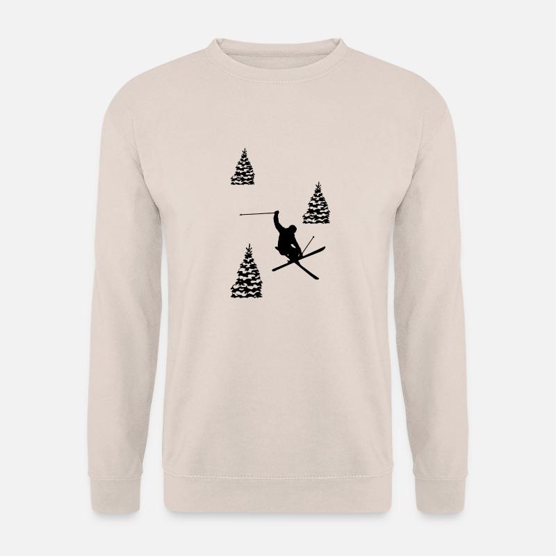 ski - Unisex Pullover - Sand