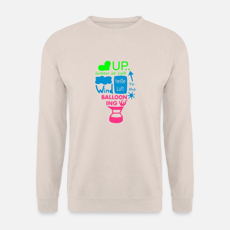 heissluftballon - Unisex Pullover - Sand
