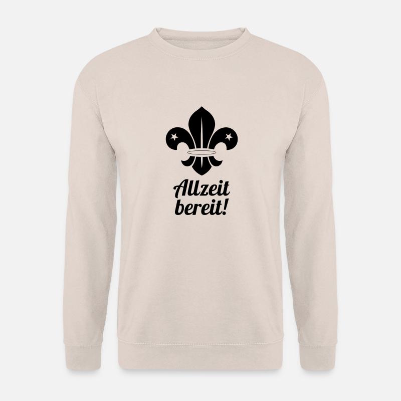 Scout Scouting Pfadfinder Pfadfinderin Scoutisme - Unisex Sweatshirt - sand