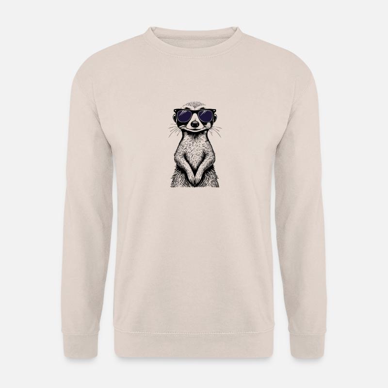Erdmännchen Meerkat - Unisex Sweatshirt - sand