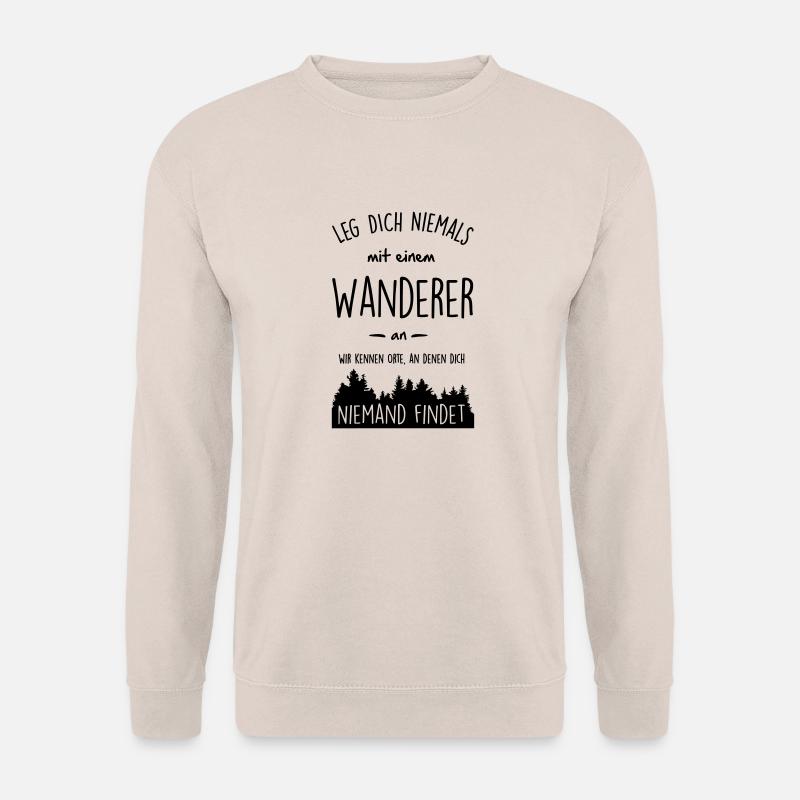 Wandern - Wanderer - Unisex Pullover - Sand