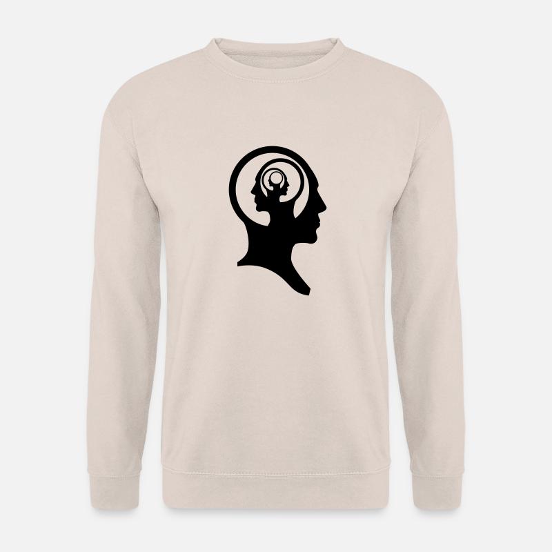 Rekursives Gehirn - Unisex Pullover - Sand