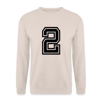 2 - Unisex Pullover - Sand - Vorne - Alina (178cm) & Michal (187cm)