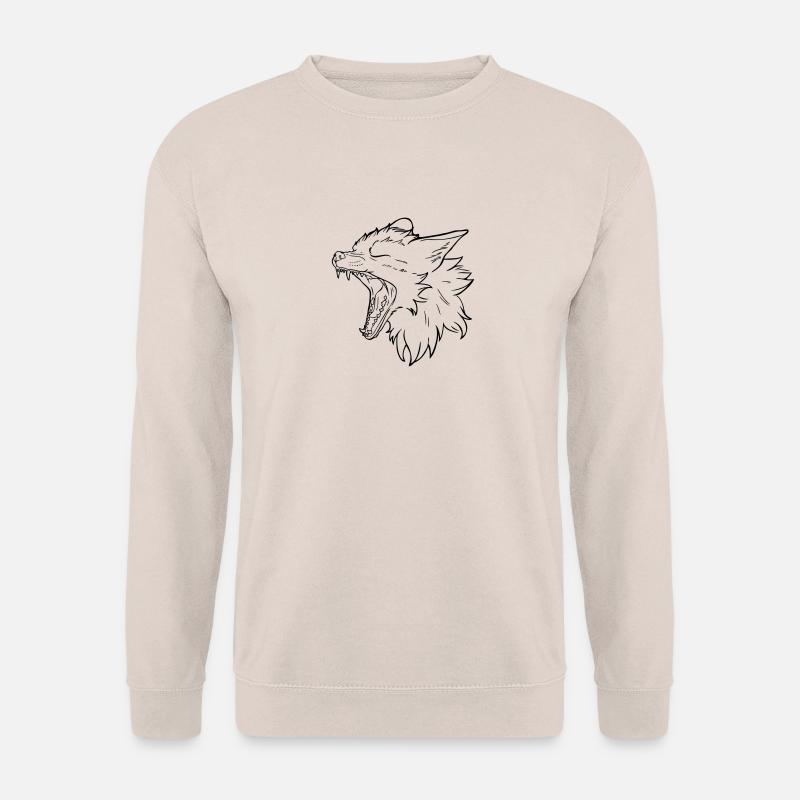 Fox Scream - Unisex Pullover - Sand