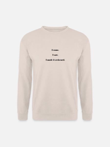 i cam i saw - Unisex Pullover - Sand