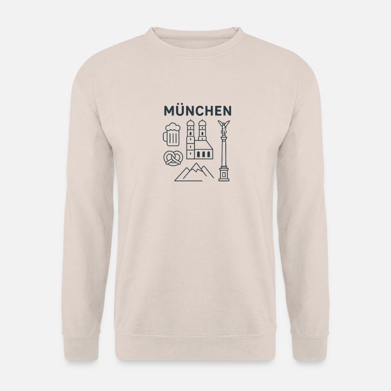 München - Unisex Pullover - Sand