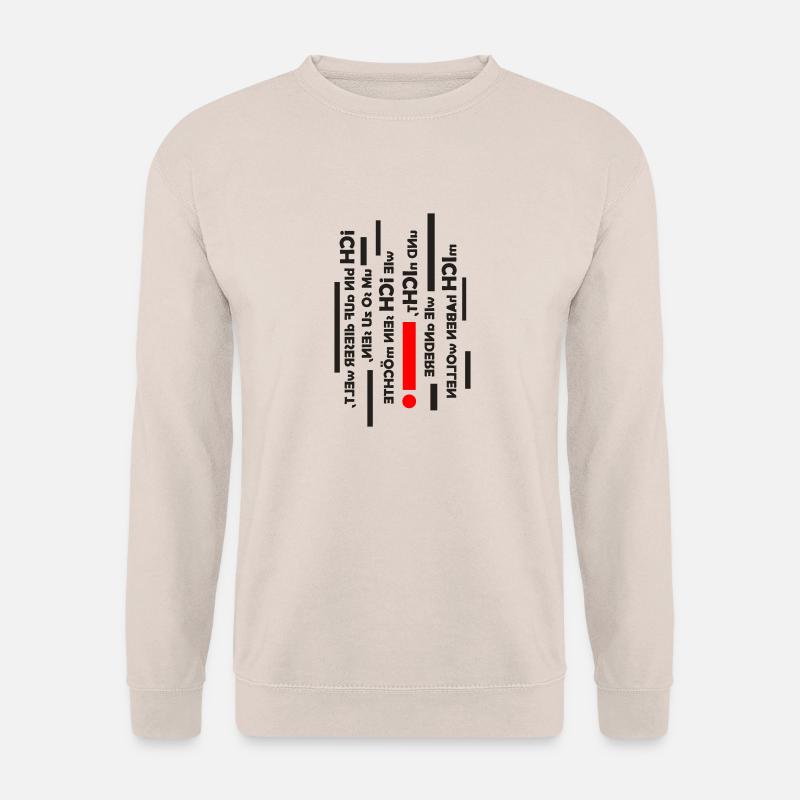 iCH bIN iCH - Unisex Pullover - Sand