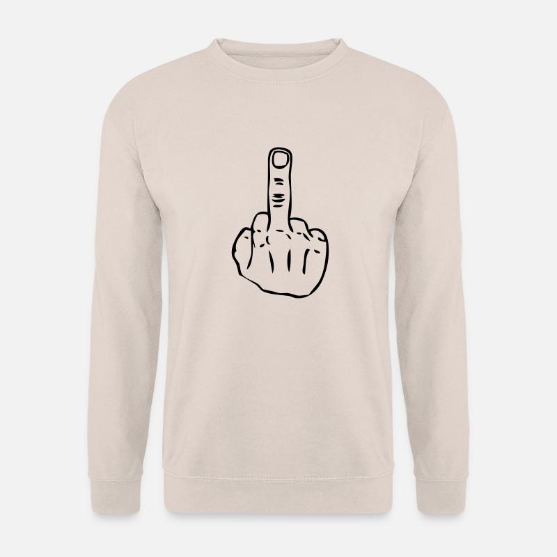 fuckoff_2 - Unisex Pullover - Sand