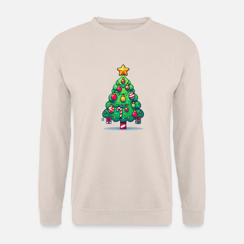 Christmas Tree - Unisex Pullover - Sand