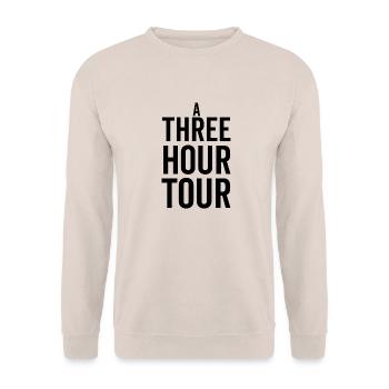 A Three Hour Tour - Unisex Sweatshirt - sand - Front - Alina (178cm) & Michal (187cm)