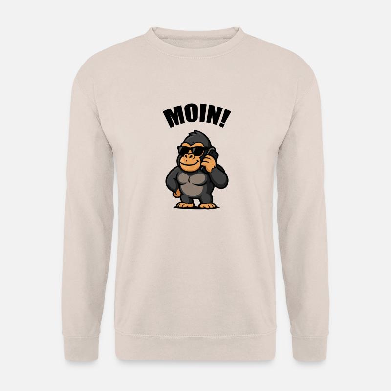 gorilla handy moin - Unisex Pullover - Sand