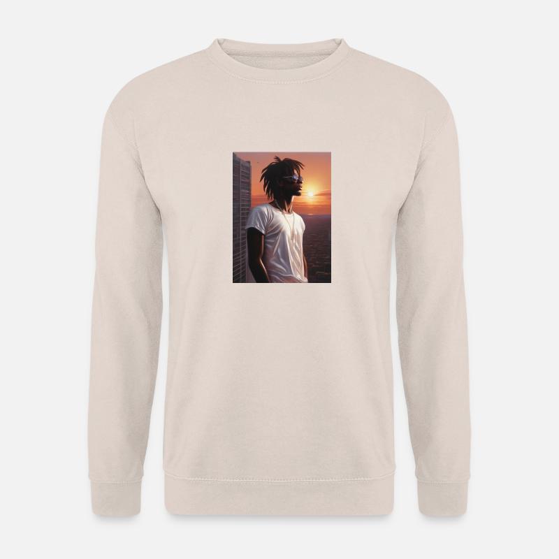 Sunset No.1 - Unisex Pullover - Sand