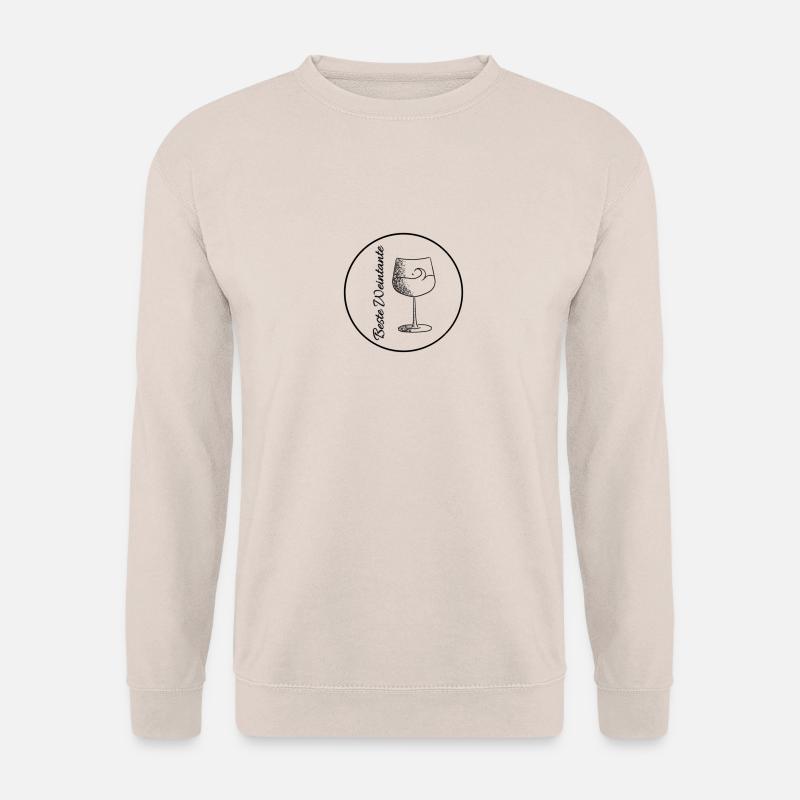Beste Weintante - Unisex Pullover - Sand