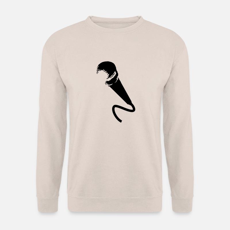 microphone - Unisex Pullover - Sand