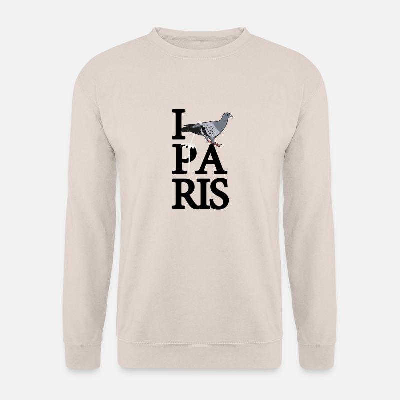 I pigeon Paris - Unisex Pullover - Sand