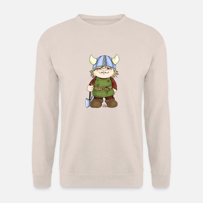 Erik, der kleine Wikinger - Unisex Pullover - Sand