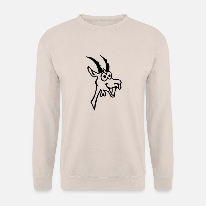 Ziege - Unisex Pullover - Sand